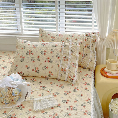 Set di biancheria da letto in pizzo francese personalizzabile stile europeo quattro stagioni