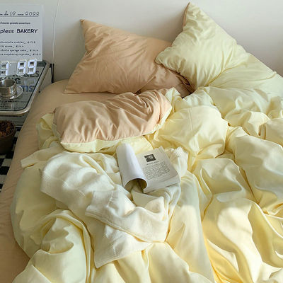 Dimensioni personalizzate Letto di lusso in cotone morbido e comodo per letto matrimoniale