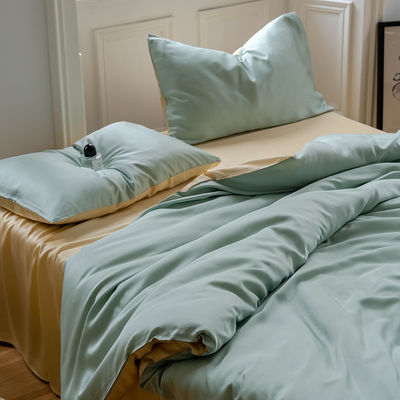 Standard Nazionali Color Fastness Grade 4 Pcs 100% Tencel Fibre Lettiera Set per Hotel