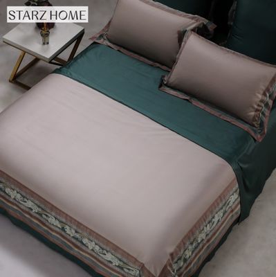 60S Modello Floreale Custom Comforter Lenzuola di cotone per King Size Set di biancheria da letto di lusso