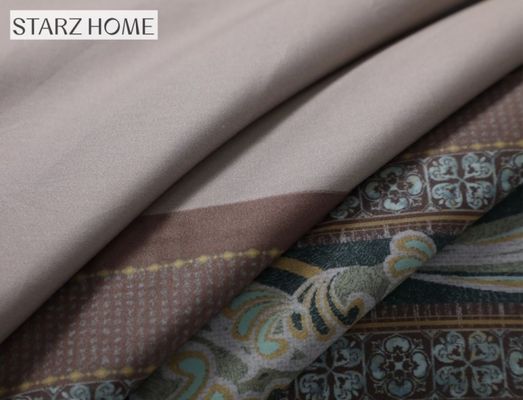 60S Modello Floreale Custom Comforter Lenzuola di cotone per King Size Set di biancheria da letto di lusso