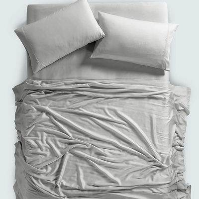 Set di biancheria da letto in fibra di bambù da 60 anni per letto da 2,5 metri 300 TC compreso il lenzuolo da letto e la copertura del cuscino