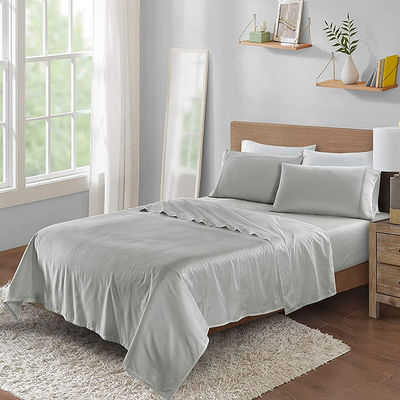 Set di biancheria da letto in fibra di bambù da 60 anni per letto da 2,5 metri 300 TC compreso il lenzuolo da letto e la copertura del cuscino