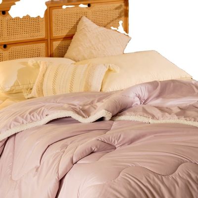 Materiali Antibatterici In lana australiana, coperte, set di lenzuola con modello solido