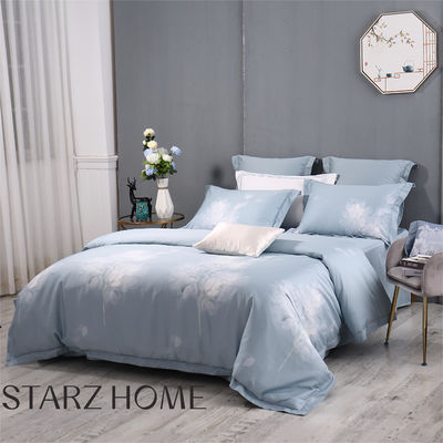 Semplice stile di design lusso 100% poliestere 3 pezzi copertura di copriletto piatta lenzuola da letto set