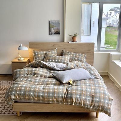 Lo stile retrò scacchiera biancheria da letto per un look elegante e senza tempo