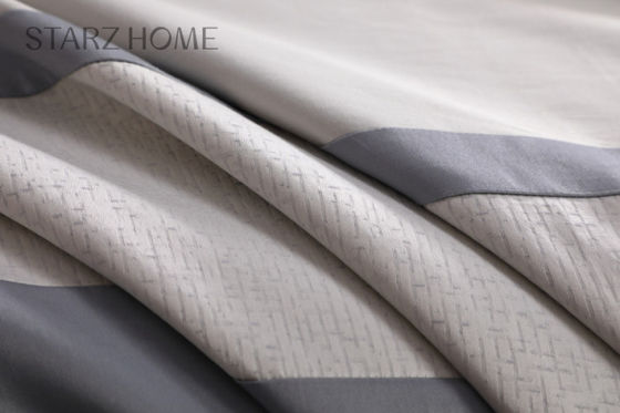 60S 80S 100S Cotton Jacquard Duvet Cover Set per la collezione di design di biancheria da letto di lusso