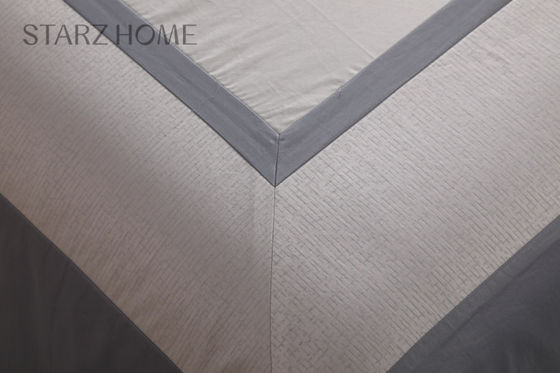 60S 80S 100S Cotton Jacquard Duvet Cover Set per la collezione di design di biancheria da letto di lusso