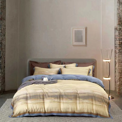 3-3.5 kg Mercurio Copertura di copriletto Set di lenzuola di cotone Set di biancheria da letto Retardante di fiamma per la casa SX001