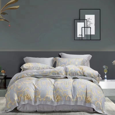 3-3.5 kg Mercurio Copertura di copriletto Set di lenzuola di cotone Set di biancheria da letto Retardante di fiamma per la casa SX001