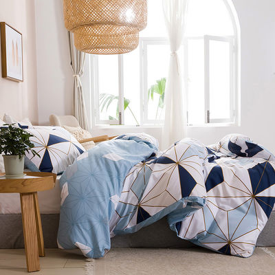 Set di letti stampati digitali personalizzati Set leggero di copertura di copriletto Letto Letto Letto Letto Letto