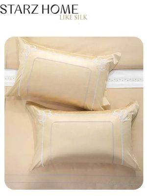 Modello massello 200S doppio filamento lunghi staple cotone 4 pezzi biancheria da letto Set Un must-have