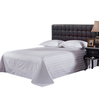 Numero di tessuti 40 Popolare Puro 100% di cotone lenzuolo da letto di raso bianco Set di biancheria da letto adatta