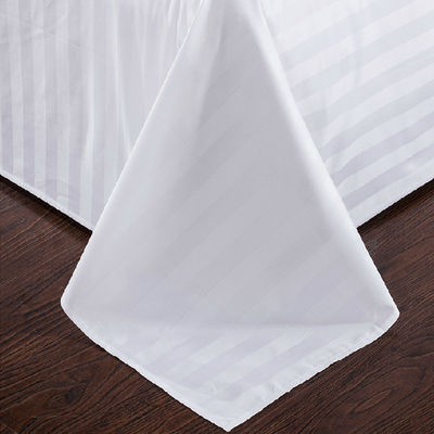 Numero di tessuti 40 Popolare Puro 100% di cotone lenzuolo da letto di raso bianco Set di biancheria da letto adatta