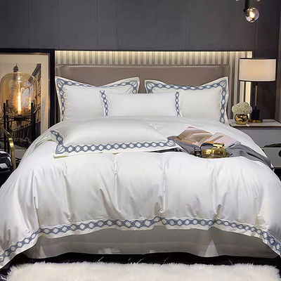 Set di coperte da 60 tessuti 2023 biancheria da letto estiva Set letto di lusso 100% cotone per la casa dell'hotel