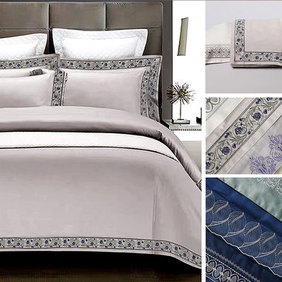 Set di coperte da 60 tessuti 2023 biancheria da letto estiva Set letto di lusso 100% cotone per la casa dell'hotel