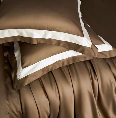 Elegante kit da quattro pezzi per matrimoni 400TC Set di biancheria da letto con lenzuola e copertura di coperta