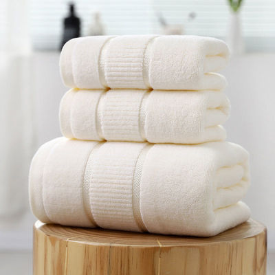 Set di asciugamani da bagno personalizzabili a 5 stelle in cotone ipoallergenico