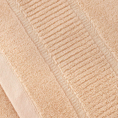 Set di asciugamani da bagno personalizzabili a 5 stelle in cotone ipoallergenico