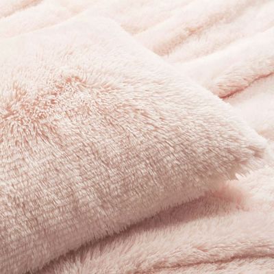 Set di biancheria da letto personalizzato Disegni 3 pezzi Luxury Soft Shaggy Plush False Fur Comforter Set