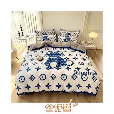 Prova comfort e stile con questo set di lenzuola di cotone spazzolato in bianco marrone