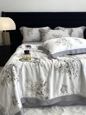 Standard Nazionali Grado di robustezza del colore 300TC/60S*60S Set di lenzuola Tencel per il mercato di Dubai