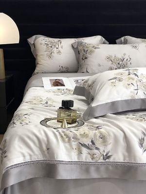 Standard Nazionali Grado di robustezza del colore 300TC/60S*60S Set di lenzuola Tencel per il mercato di Dubai