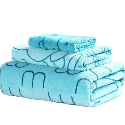 Vende direttamente microfibra 3 pezzi Set di asciugamani personalizzati Bagno Set regalo asciugamani Tutti i vantaggi
