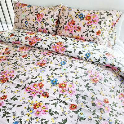 Standard Nazionali Color Fastness Grade Modern Bedroom Sets 3 PCS Lenzuola di cotone 100%