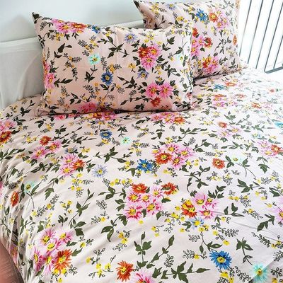 Standard Nazionali Color Fastness Grade Modern Bedroom Sets 3 PCS Lenzuola di cotone 100%