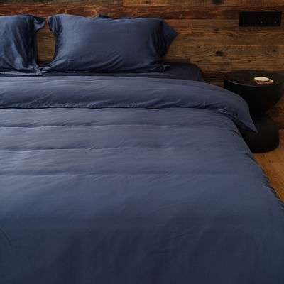 Set di lenzuola in bambù 100% biologico Set di copertura di copriletto con lenzuola da letto a tasca profonda 2-2,5 kg