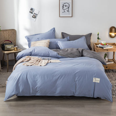 Conteggio dei fili 100% cotone Letto di copriletto Set di copriletto Letto di copriletto 233TC