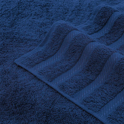Altamente assorbente 6 pezzi 100% cotone Towel Set lussuoso Dobby Border per doccia bagno