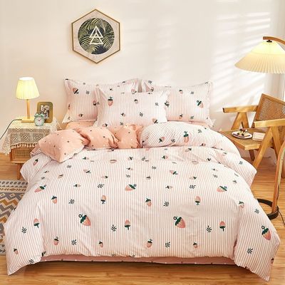 Multi Colors 100% cotone doppia biancheria da letto Set King Size copertura copriletto per la casa hotel