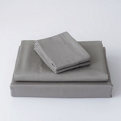 300TC lenzuola di bambù di dimensioni standard e modello solido per un set di biancheria da letto di lusso