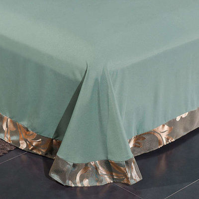 Stile europeo Luxury Satin Silk Hotel Squisito Jacquard Set Lettiere Solid Advantage
