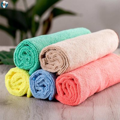 Tissu di pulizia in microfibra personalizzato per lucidare auto 80% poliestere 20% poliammide