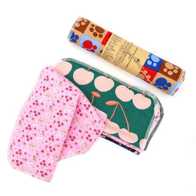 25 confezioni asciugamani di carta riutilizzabili rotolo di cartone durevole 100% cotone 10 confezioni di 1