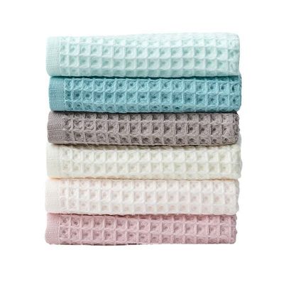 30*34cm Reutilizzabile Waffle Tissue Cucina asciugamani 100% di cotone piatto per le vostre esigenze di pulizia