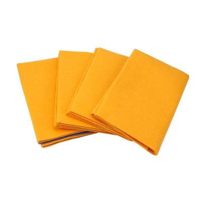Pulisci senza sforzo la tua cucina con un asciugamano arancione super assorbente sostenibile