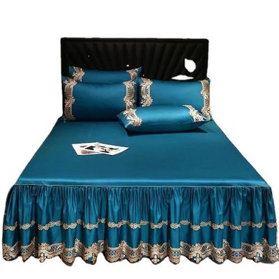 Aggiungi stile e comfort alla tua camera da letto con gonne da letto in tessuto di cotone poliestere