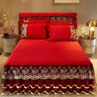 4 pezzi di lenzuola piana cuscinetto copriletto di letto set di biancheria da letto ricamata di lusso per hotel