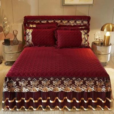4 pezzi di lenzuola piana cuscinetto copriletto di letto set di biancheria da letto ricamata di lusso per hotel