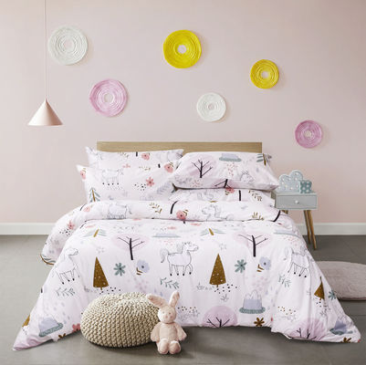 130 * 70 Set di biancheria da letto a densità di tessuto con disegno geometrico e disegno personalizzato