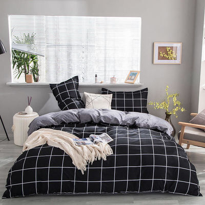130 * 70 Set di biancheria da letto a densità di tessuto con disegno geometrico e disegno personalizzato