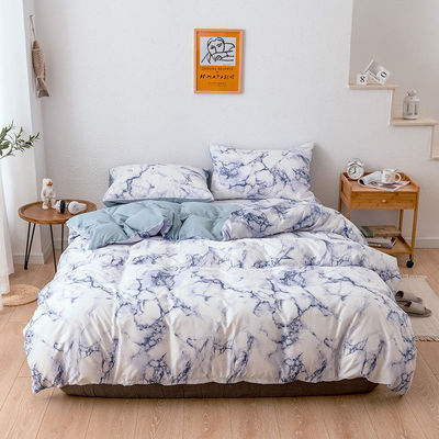 Hotel di lusso con lenzuola da letto di cotone montata Set di lenzuola da letto in AU/UE/USA e taglie personalizzate