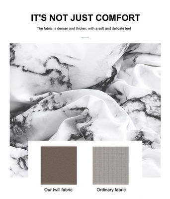 Hotel di lusso con lenzuola da letto di cotone montata Set di lenzuola da letto in AU/UE/USA e taglie personalizzate