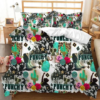 Set di copertura per lenzuola non usa e getta personalizzato da Sunflower Leopard Print