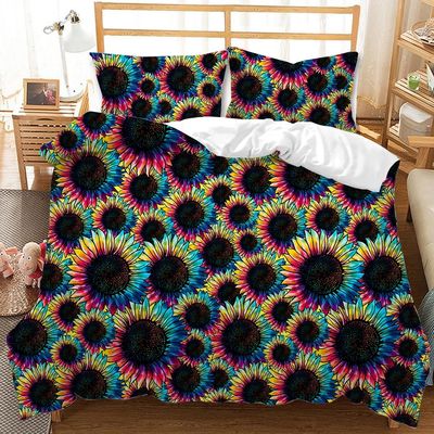 Set di copertura per lenzuola non usa e getta personalizzato da Sunflower Leopard Print