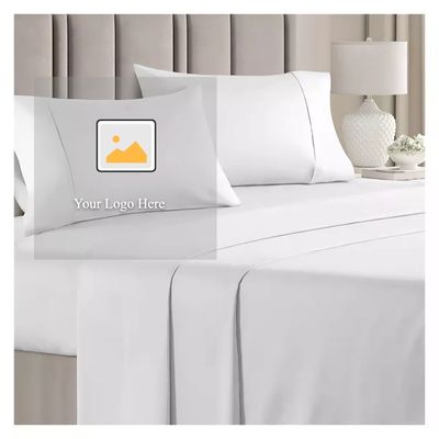 Settile di copertura per coperte ricamato di lusso in stile europeo e americano 400TC per letto Queen Size